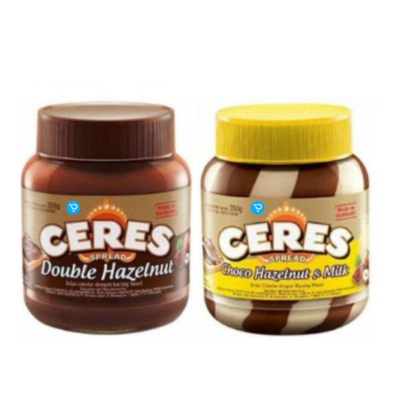 

Ceres Spread Double Hazelnut and Choco Hazelnut & Milk 350 gm best premium quality