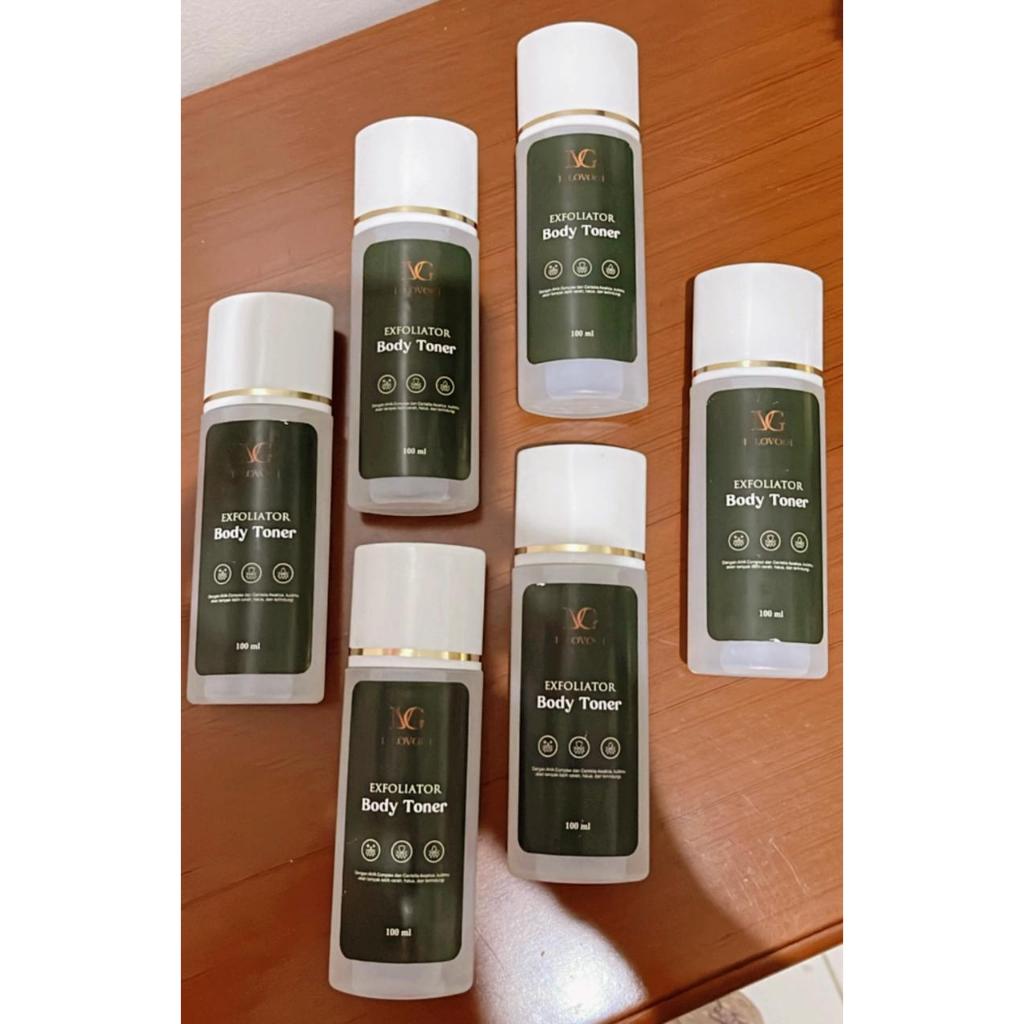 [TONER STRONG] TONNER PEMUTIH BADAN AMPUH ISI 6 PCS TANPA PENGELUPASAN PENGHILANG DAKI PRIA DAN WANI