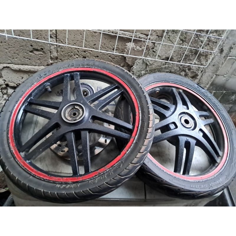Velg suzuki spin lama old pelek racing palang original ori copotan standar kelengkapan seperti difot