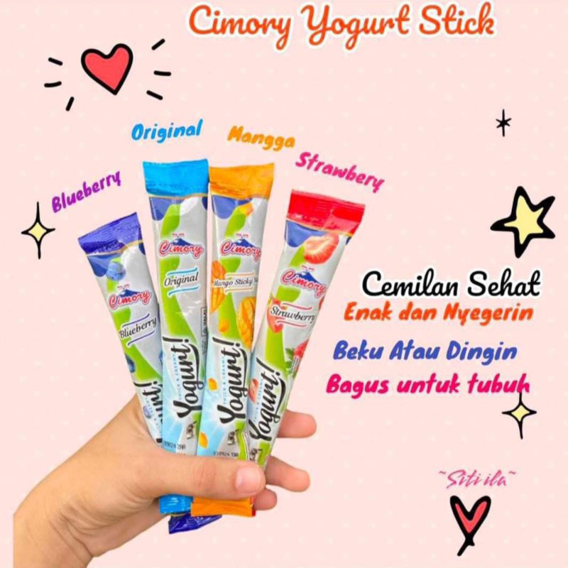 

CIMORY YOGURT STIK PACK/SUSU FERMENTASI/YOGURT STICK