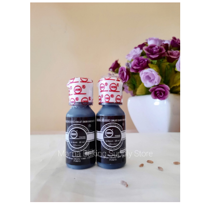 

CROSS Food Coloring Pewarna Makanan Cros 20 ml DARK CHOCOLATE