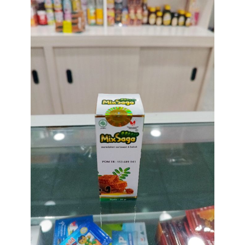 

Madu Mix Saga 20gr Obat Baruk Sariawan