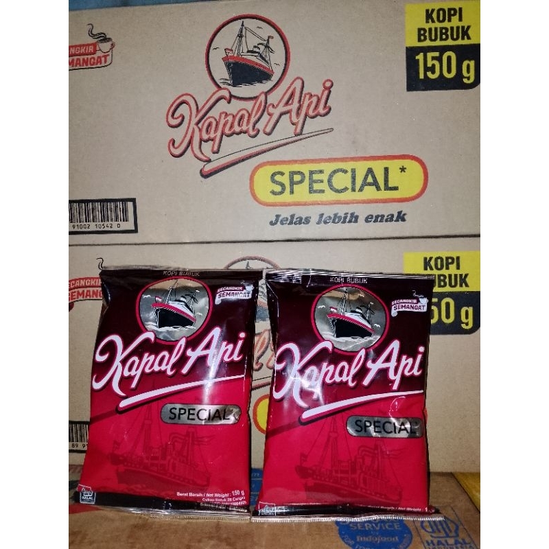 KOPI KAPAL API SPECIAL 150GR KOPI SAJA GROSIR 1dus