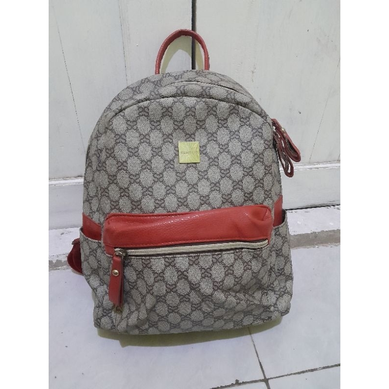 Ransel Ssamzie branded original 40x35 preloved pl monzabag second tas