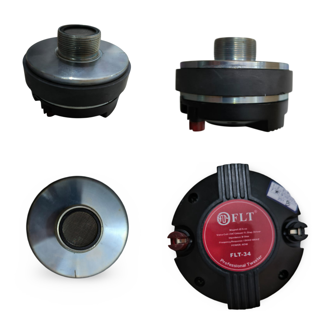 Driver Tweeter D34 1,3 Inch 34MM Driver Voice Coil 1,34 Inch D34T Driver Tweeter 1,3" Magnet 34MM
