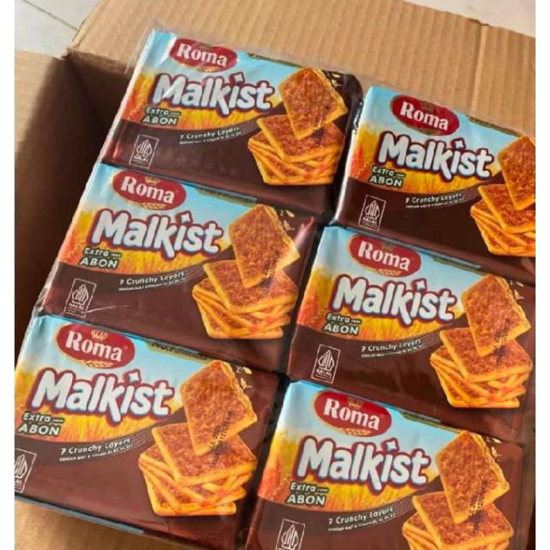 

malkist abon paket isi 6 bungkus