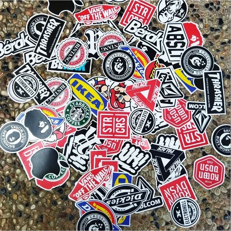 

LINK CO STIKER LOGO BRAND CUTTING