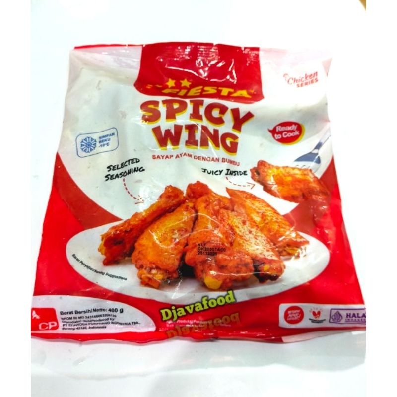 

Fiesta Spicy Wings 500gram