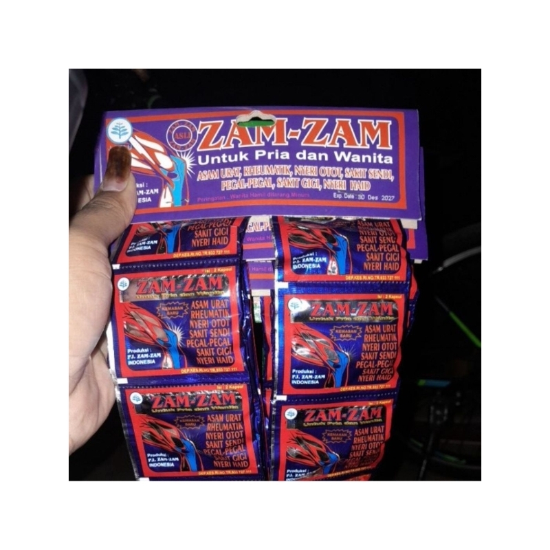 KAPSUL ZAM-ZAM (ORIGINAL)