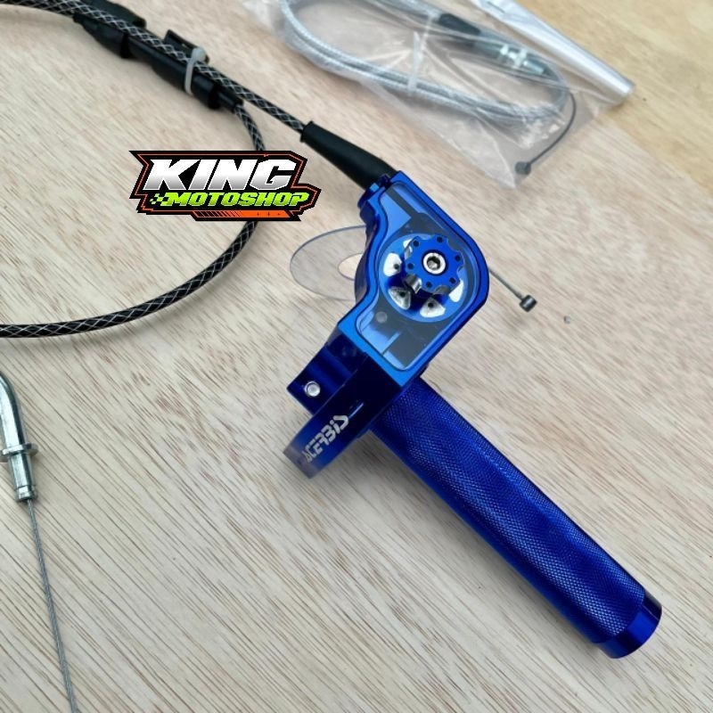 Gas Spontan Rx King Acerbis Full Karbon Cabang PNP RX King