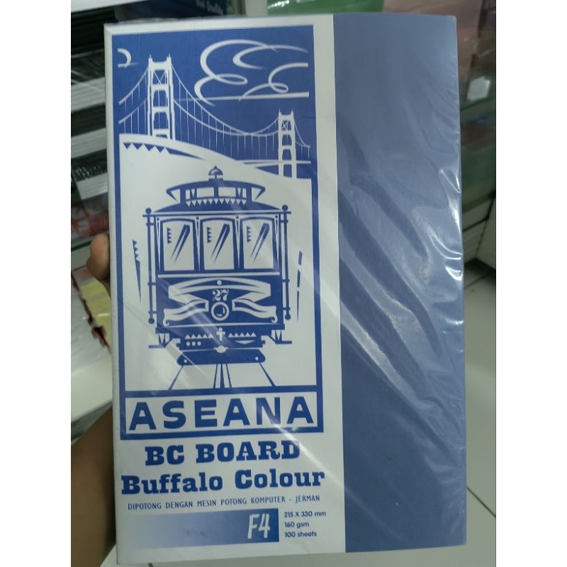 

kertas bc160gsm ukuran folio isi 100 lembar biru tosca