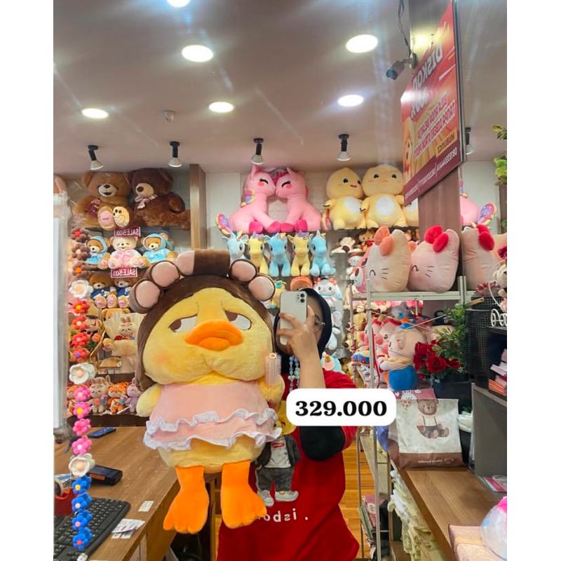 ORI ISTANA BONEKA ISBON BONEKA SAD DUCK / UGLY DUCK / BEBEK SEDIH / BEBEK MARAH NGAMBEK UPSAD DUCK