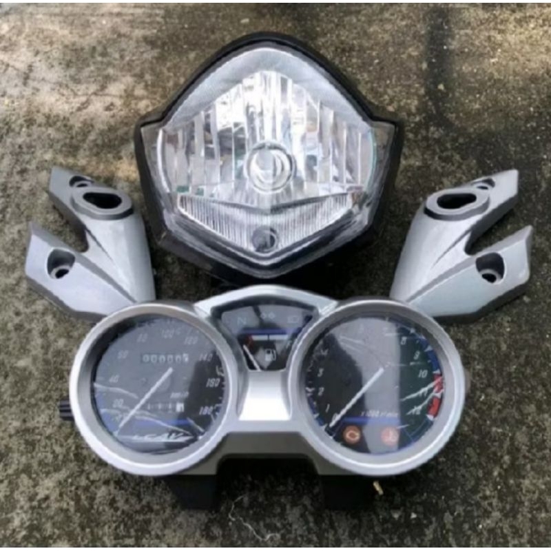Paket LKS Vixion Old||Paket Lampu Depan Vixion Old Spidometer Speedometer Vixion Old Plus Kupingan L