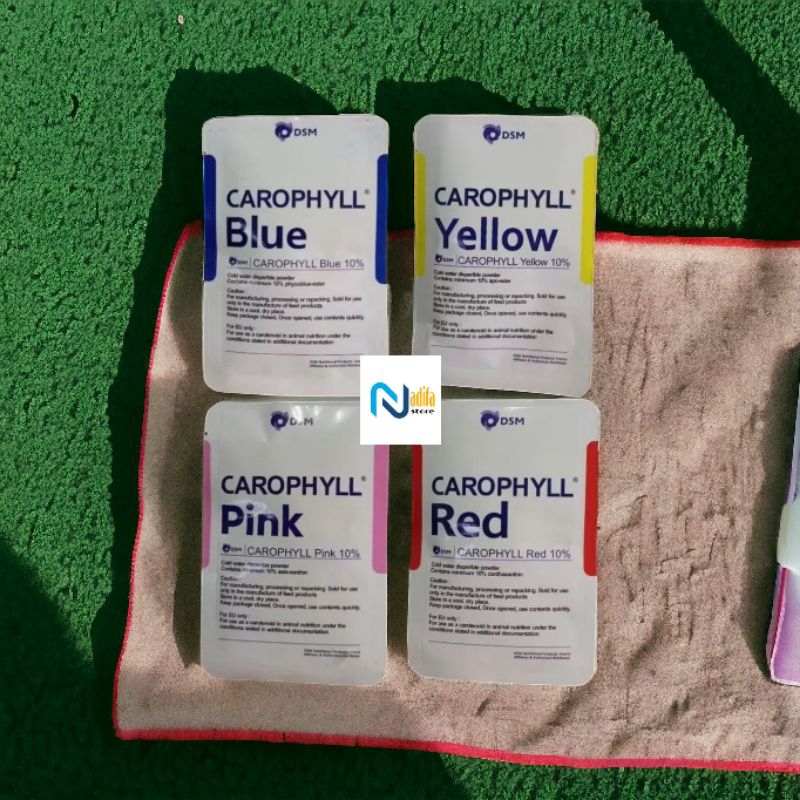 

Pigmen mutasi warna carophyl blue yellow pink red / pigmen mutasi