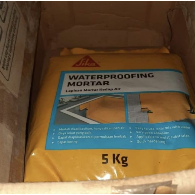 semen sika waterproofing untuk bocor 5kg