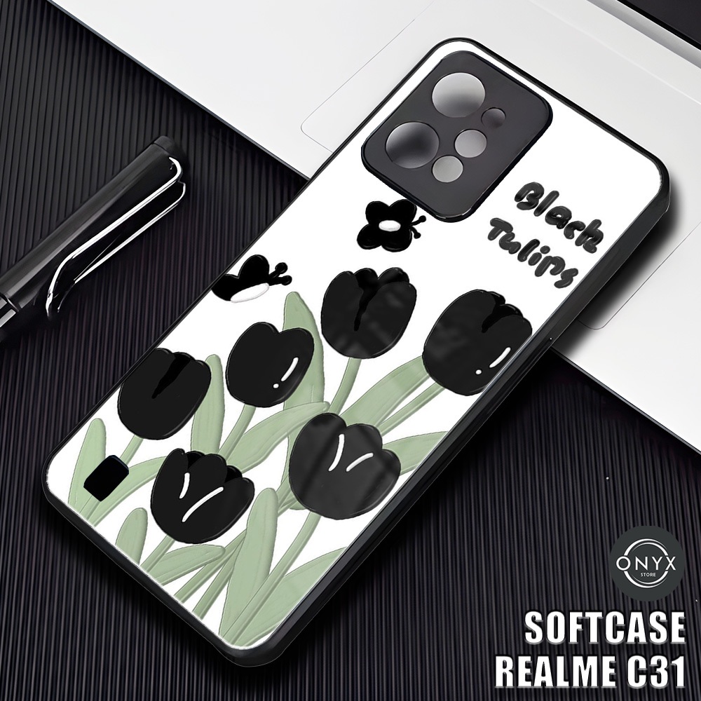 [AA12] Softcase REALME C31 | Casing Glossy Kilau | AESTETIC CUTE | Kesing Realme C31 | Case Keren Lu
