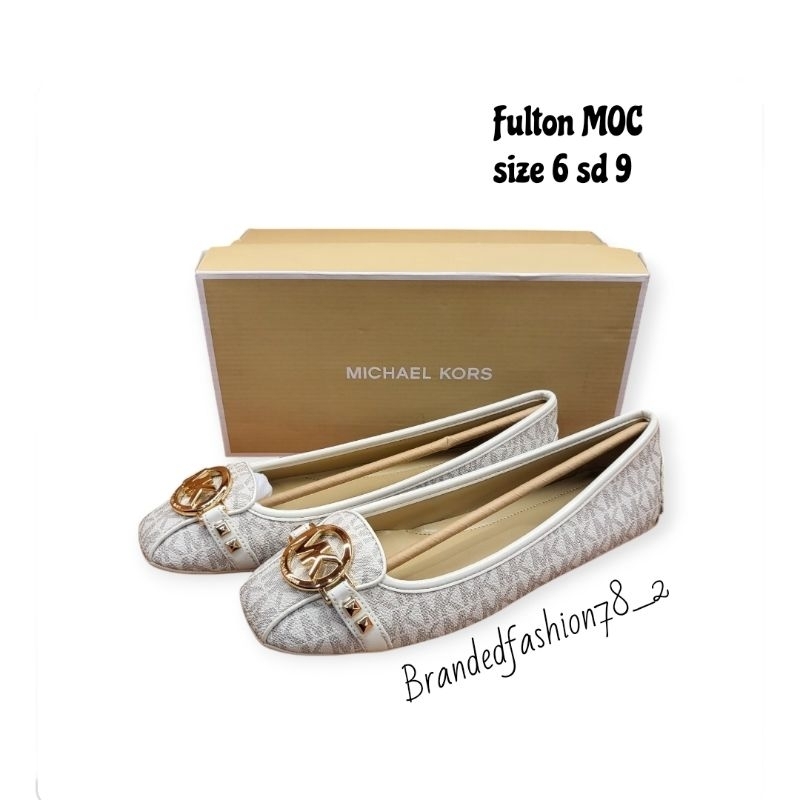 Mk fulton sig vanilla original shoes flat