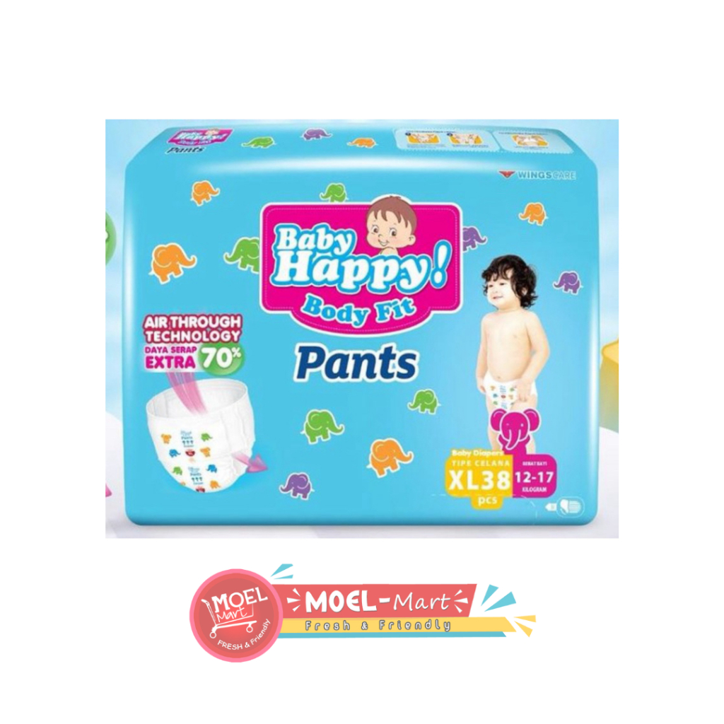 BABY HAPPY PANTS XL38 JUMBO