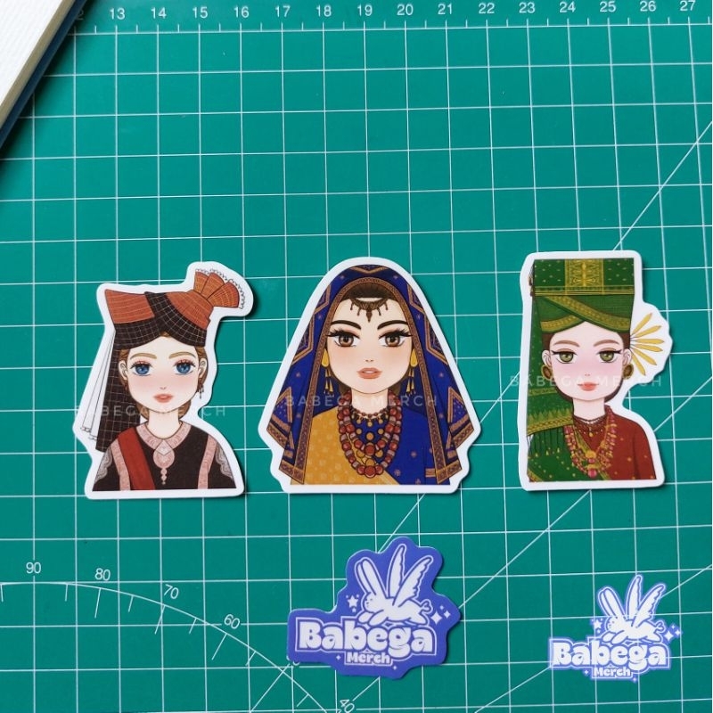 

Tingkuluak Series 02 Sticker Set