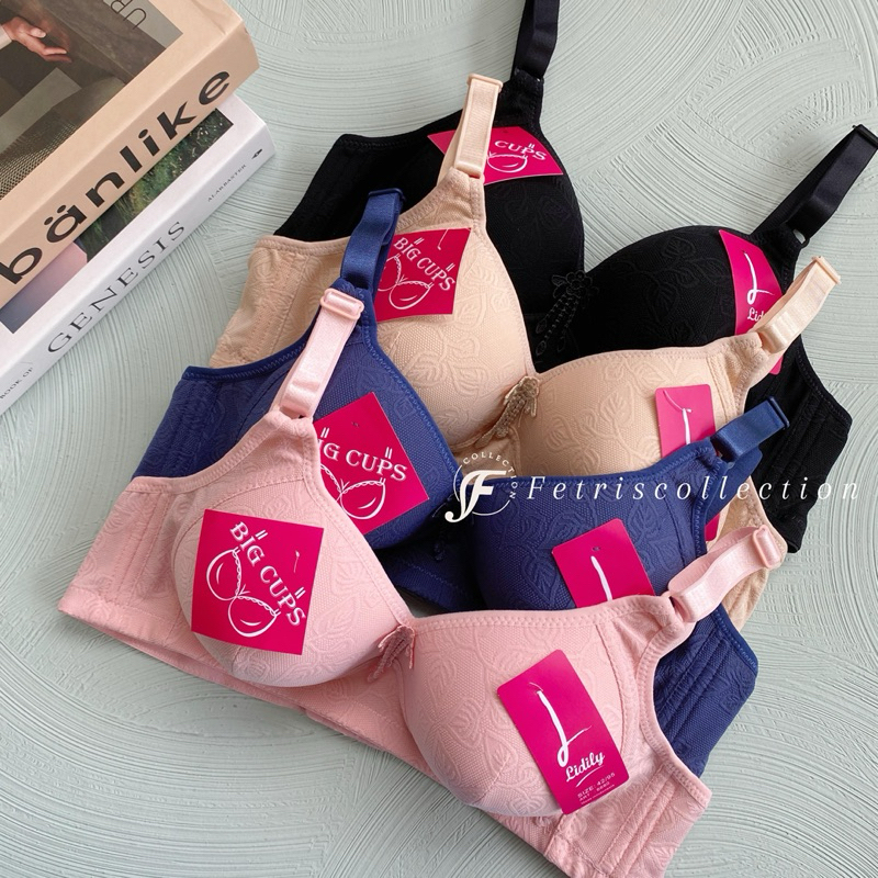 [Tanpa Kawat] Big cups lydyly bra