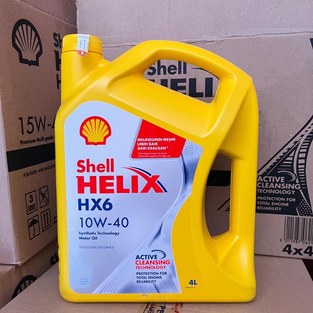 OPE OLI MOBIL SHELL HELIX HX6 10W40 4L ORI