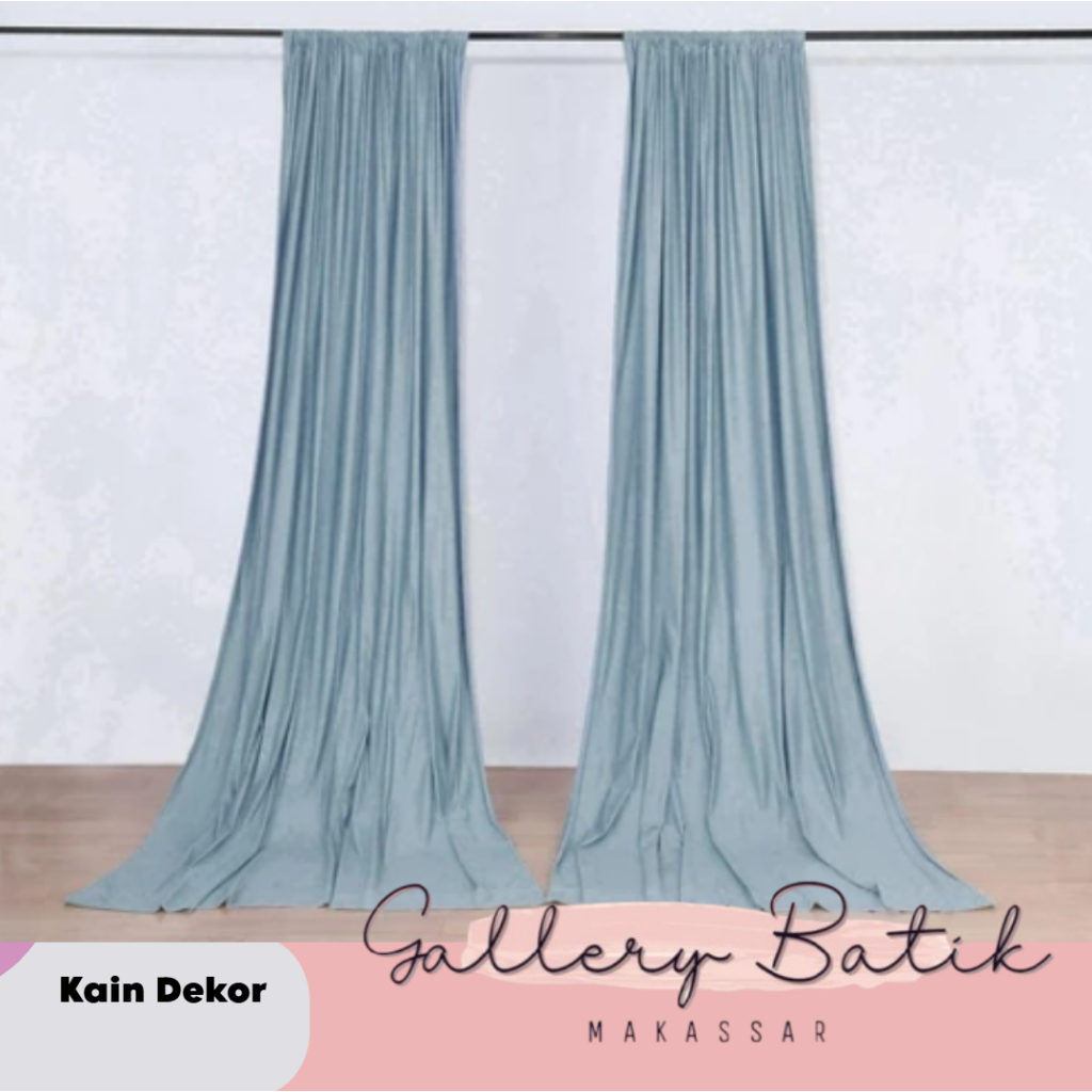 KAIN ESATEX/ MELAMINE/ FILAMIN/ ABUTAI/ KILAP/ DEKORASI, PELAMINAN, PANGGUNG, BACKDROP & TENDA [Gall