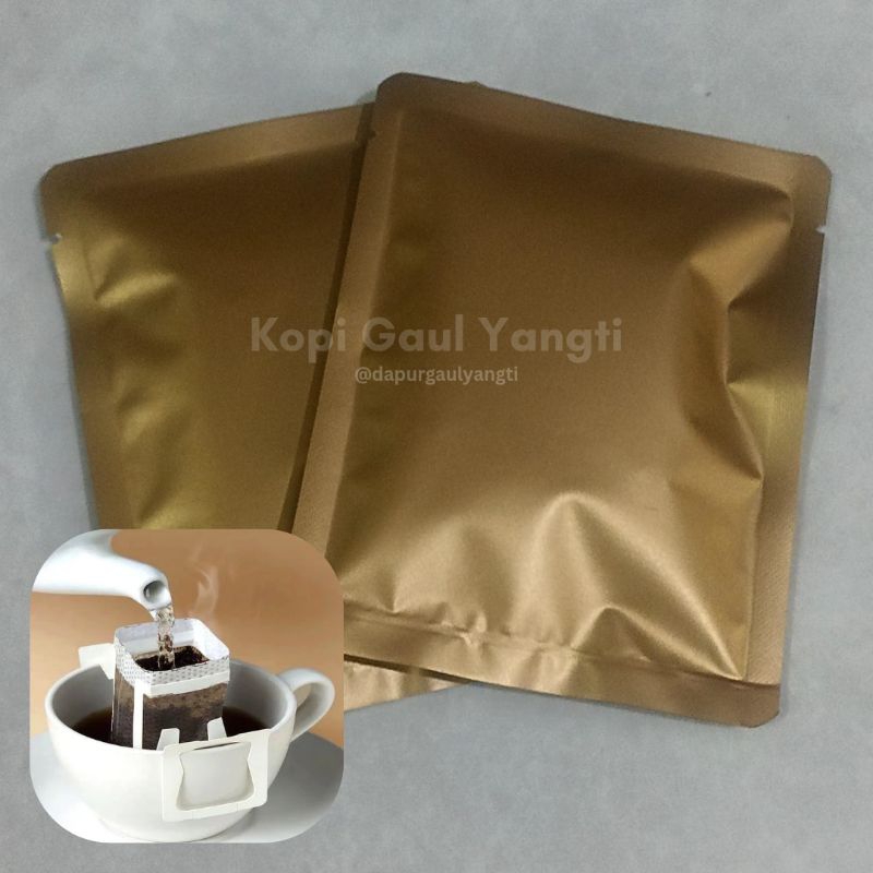 

Kopi Gaul Yangti Gold 12gr with Drip Bag Coffee Filter, Full Arabica, Siap Seduh