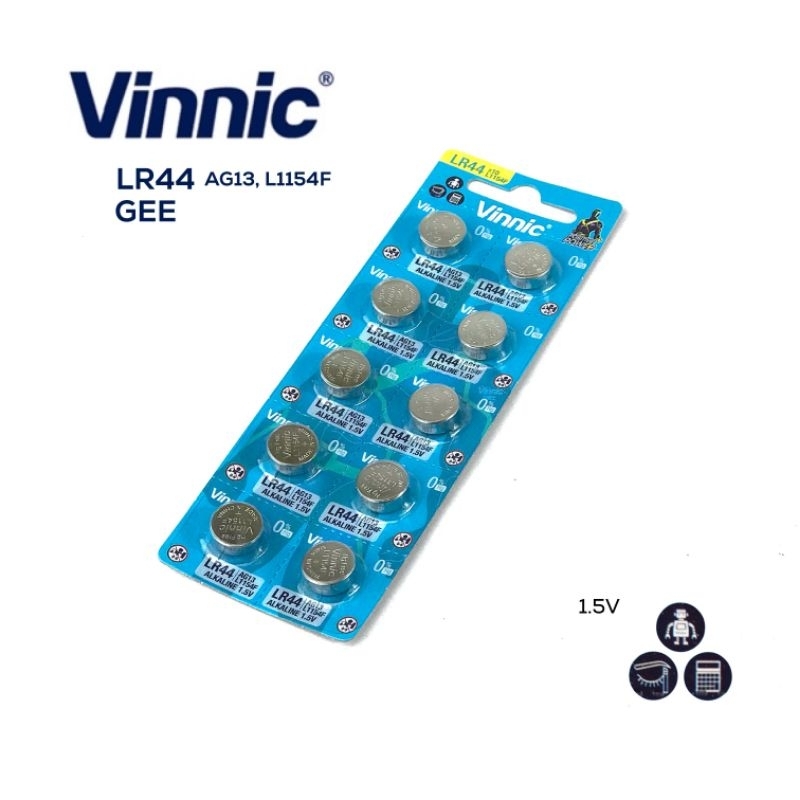 baterai jam vinnic  lr44
