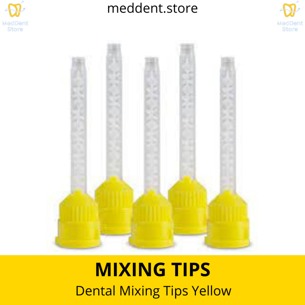 Mixing Tip Dental Yellow For Cement / Mixing Tips Kuning - Eceran