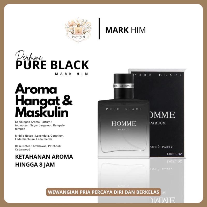 PARFUM PRIA MARK HIM BLACK PURE HOMME EDP
