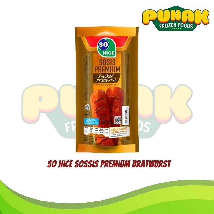 SO NICE SOSIS PREMIUM BRATWURST