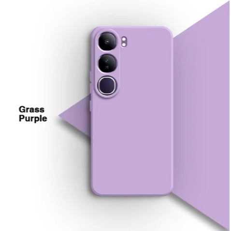 [MC POLOS] Macaroon Polos Vivo V40 LITE | Case Hp Vivo V40 LITE | Casing  Vivo V40 LITE | Case lilac