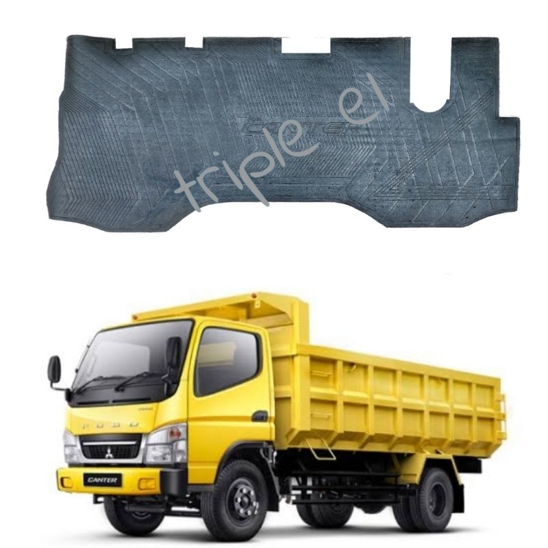 KARPET KARET LANTAI KABIN TRUK COLT DIESEL MITSUBISHI CANTER 110PS 125PS ANTI SLIP