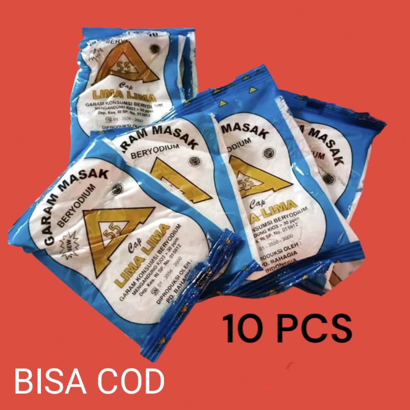 

PAKET MURAH 10 PCS PCS GARAM DAPUR MURAH BISA COD