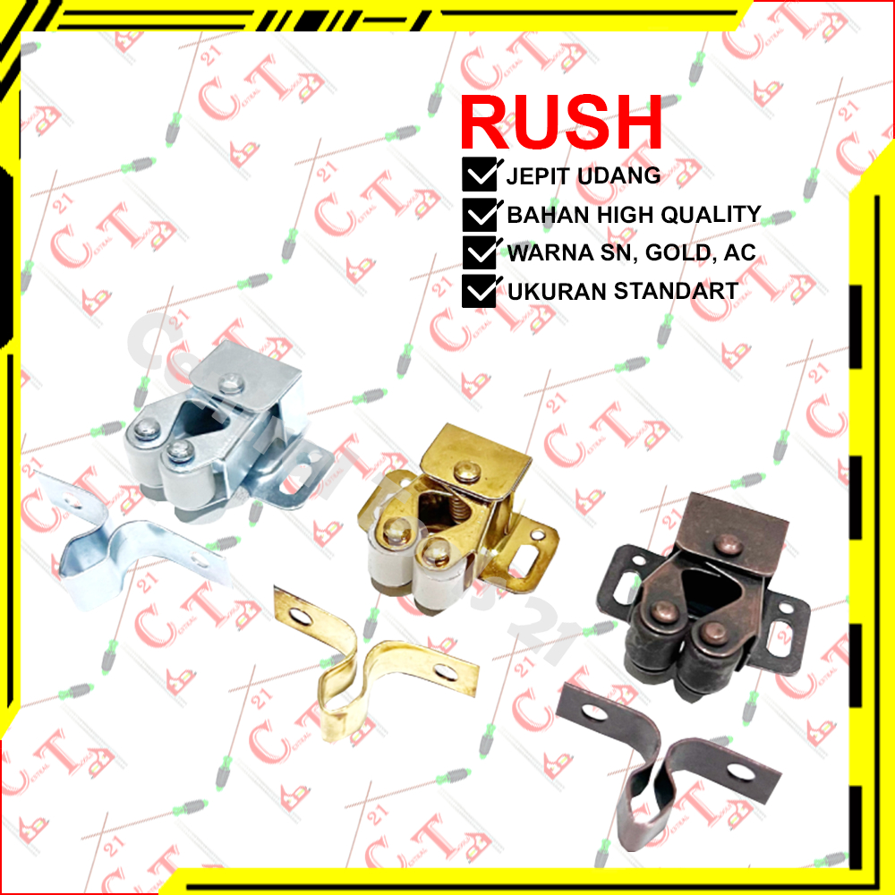 Capit Udang Pintu Lemari / Grendel Jepit Udang Lemari