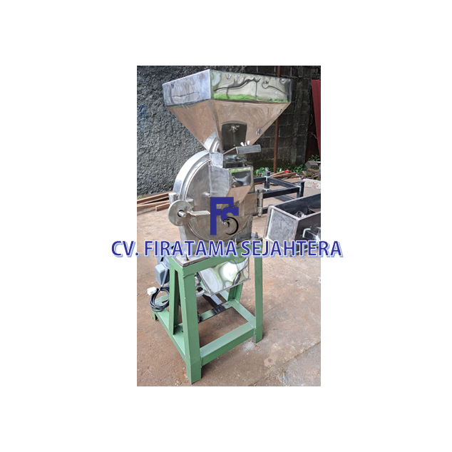 Mesin Penepung Jagung - Penepung Pakan Ikan Disk mill FFC 23 Stainless Steel Tanpa Mesin Penggerak
