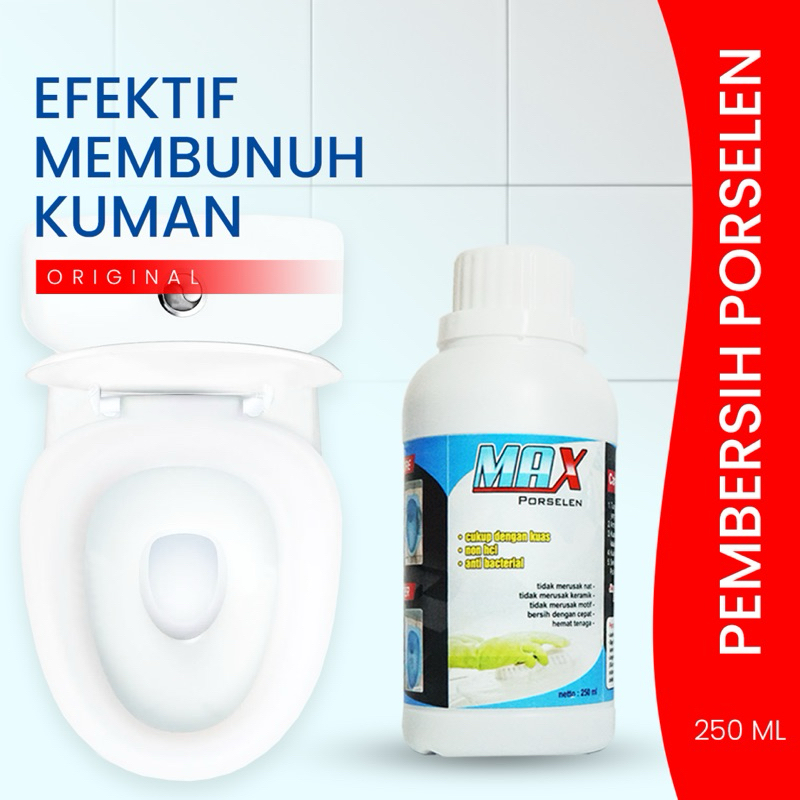 Max Pembersih Porselen 250 ML