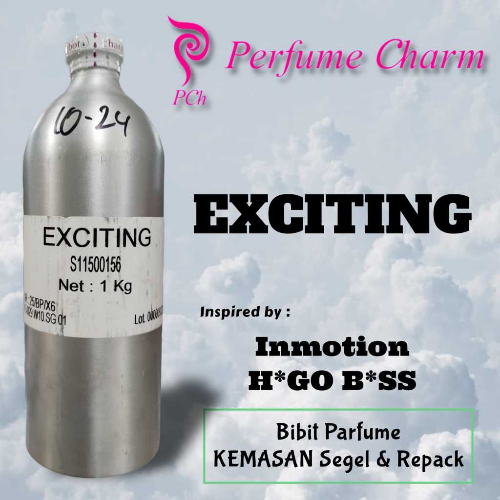 PCh - EXCITING | Bibit parfume murni pabrik kemasan Segel/Repack - Boss Inmotion