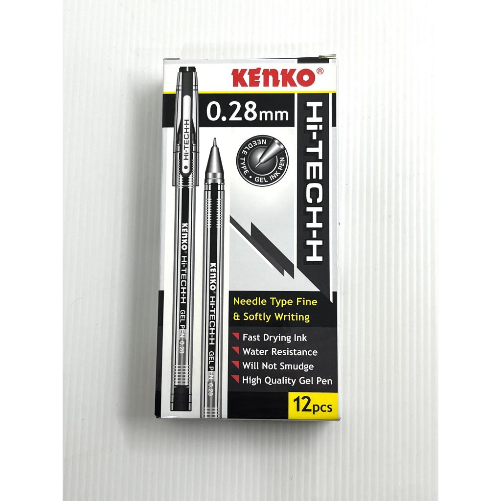 

KENKO Gel Pen / Pulpen Cetek Hi-Tech 0.28 mm Hitam