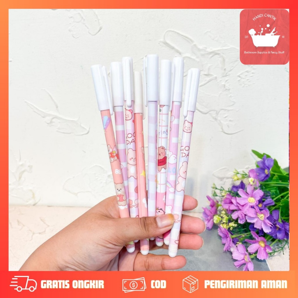 

PULPEN ODEMEI MOTIF BERUANG PGK-1680 BISA DIHAPUS ERASEABLE LUCU IMUT KADO UNIK SOUVERNIR COD