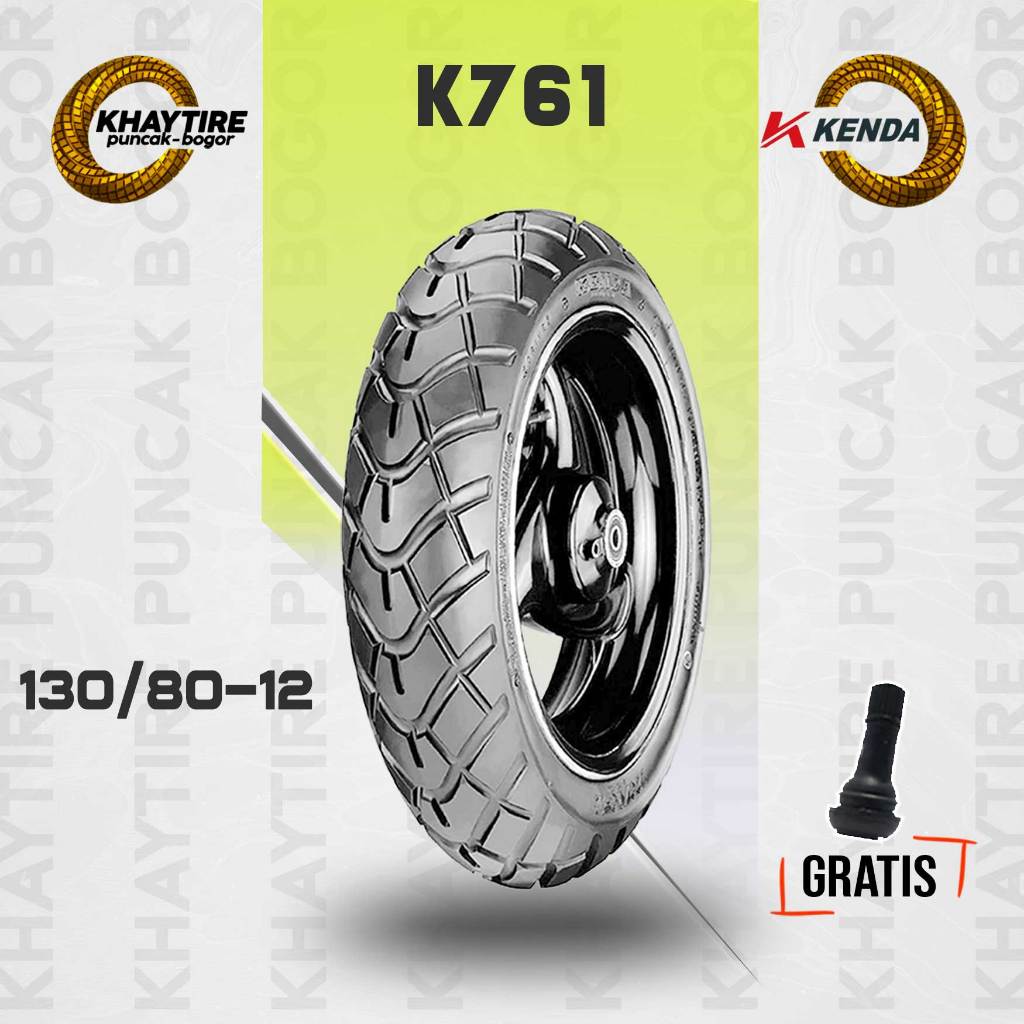 Ban Motor KENDA K761 120/80 Ring 12 Tubeless