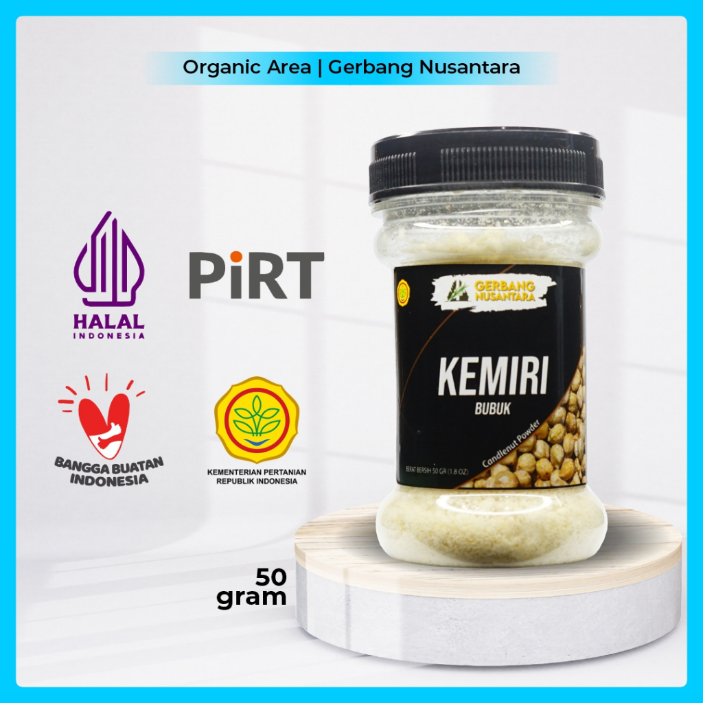 

Gerbang Nusantara - Kemiri Bubuk Bumbu Masak Dapur Rempah 50gr