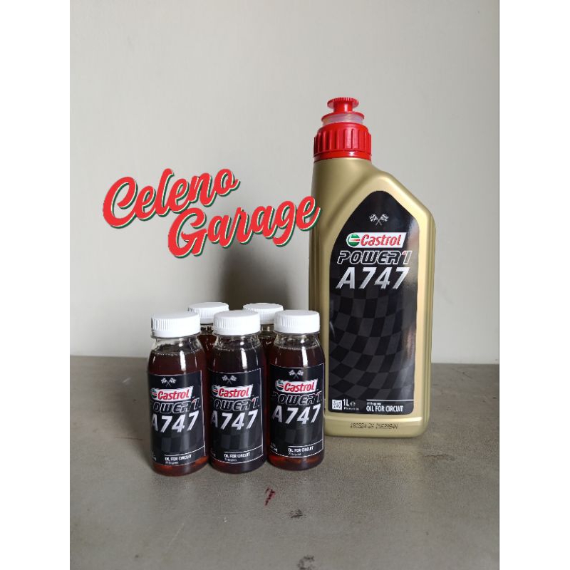 oli samping CASTROL A747 repack 100ml