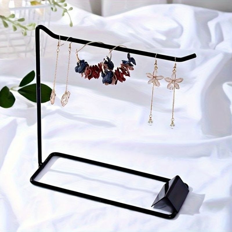 RAK PERHIASAN | STAND DISPLAY ORGANIZER PERHIASAN SENI LOGAM BESI KUAT, UNTUK MENYIMPAN AKSESORIS, C