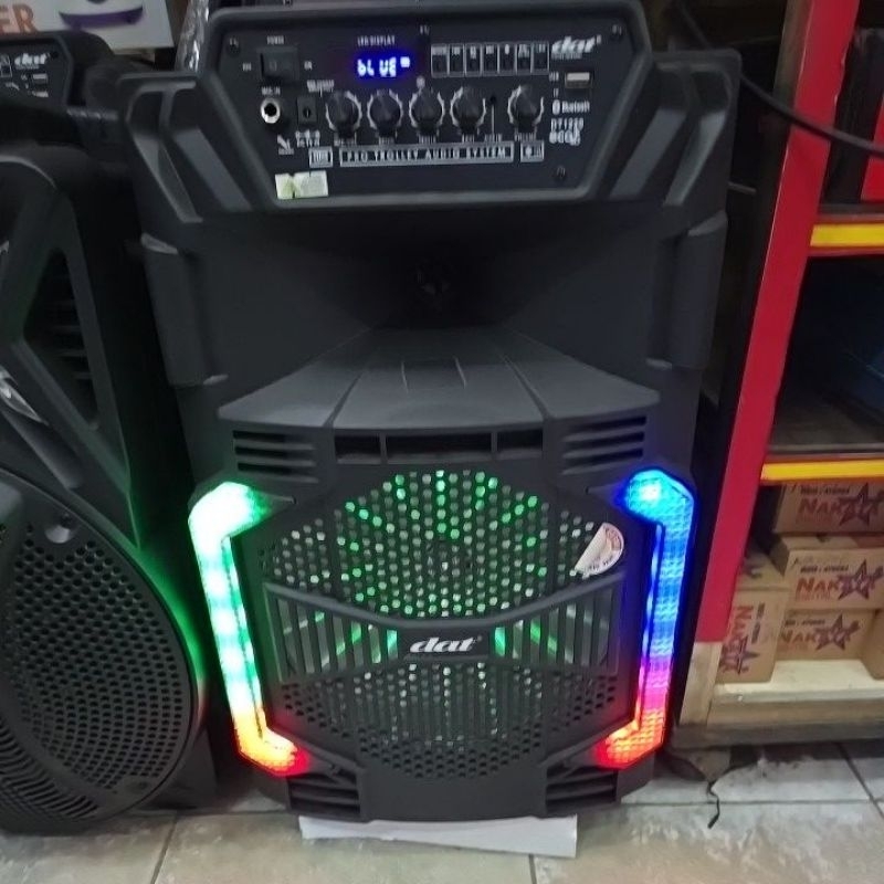 SPEAKER BLUETOOTH WIRELESS DAT 12 INCH 2 MIC DT 1220