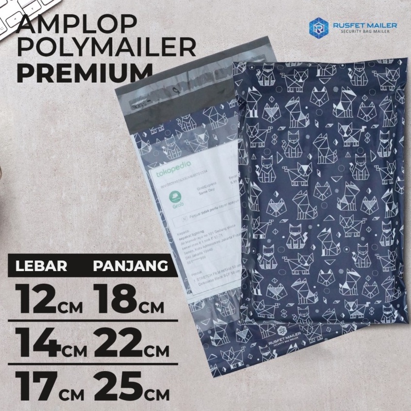 

KODE PRODUK JA9YM4151 AMPLOP PLASTIK POLYMAILER DOG ORIGAMI 3 VARIASI ADA KANTONG ALAMAT