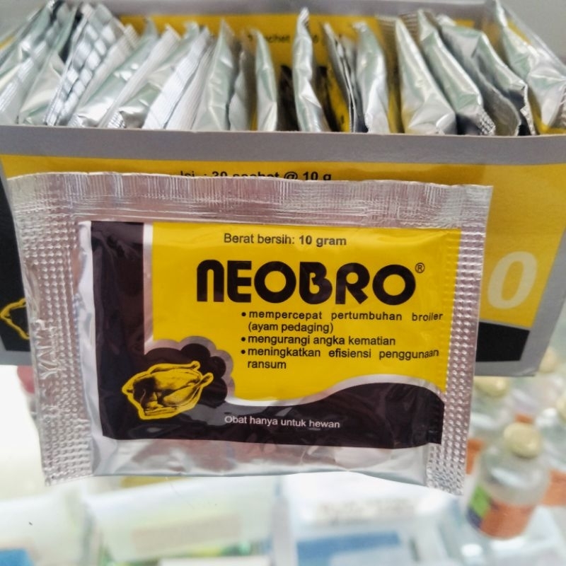 NEOBRO 10 Gram mempercepat pertumbuhan Unggas