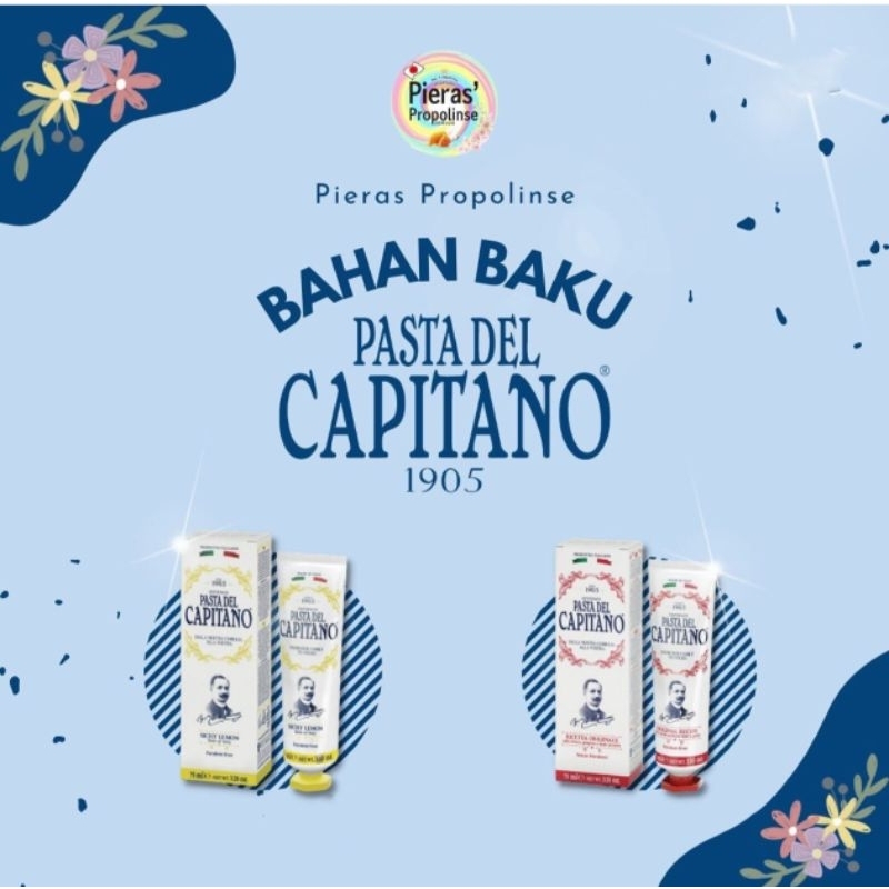 Pieras Propolinse Pasta del Capitano Toothpaste ( Original & Whitening )