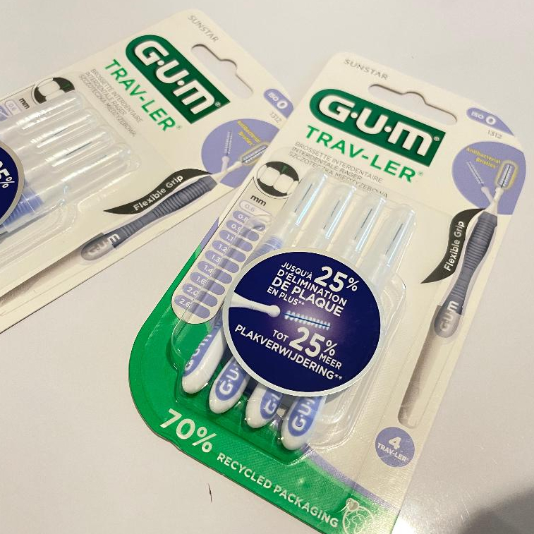 GUM Interdental Brush Travler / GUM Pro’s Interdental Brush 0,6