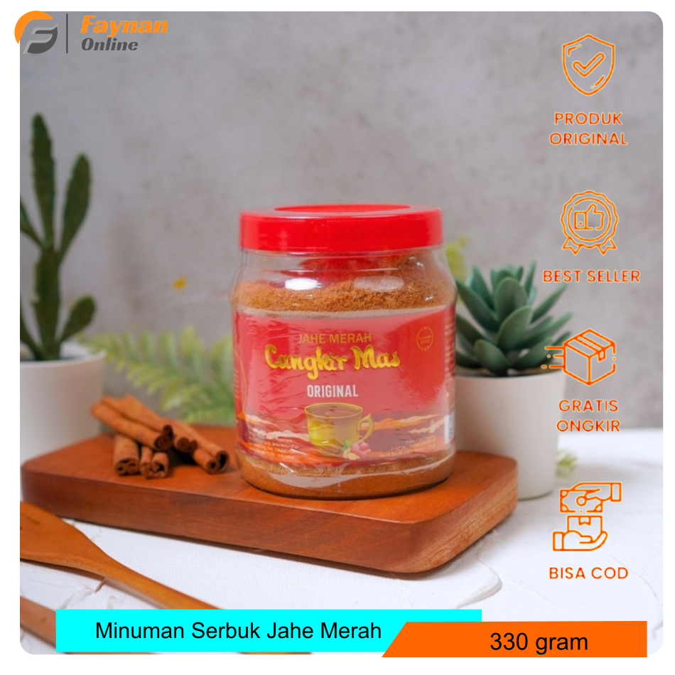 

Jahe Merah Original Cangkir Mas - Minuman Kesehatan Herbal